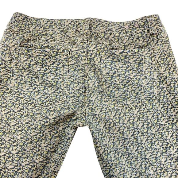 CAbi Jeans Pants Women Size 6 Multicolor Cotton Mid Rise Skinny Leg Flat Front - Picture 7 of 11